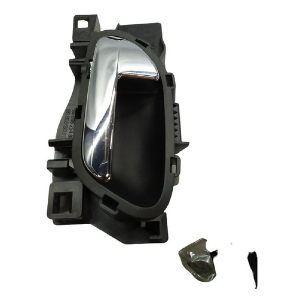 Maçaneta Interna Traseira Esquerda Do Peugeot 308 2013 2014 