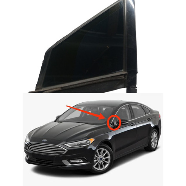 Vidro Fixo Porta Dianteira Esquerda Ford Fusion 2014 15 16