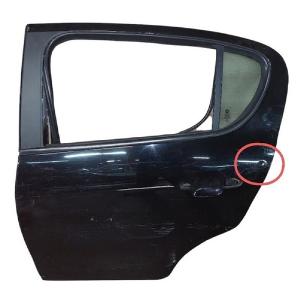 Porta Traseira Esquerda Palio Attractive C Detalhe Riscos