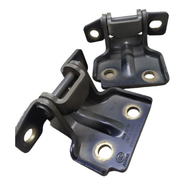 Par Dobradiça Dianteira Esquerdo Jac J3  Cod 6106100u8010