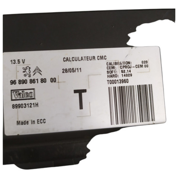 Módulo De Estacionamento Do Citroen C4 2007 08 09 10 11 12 