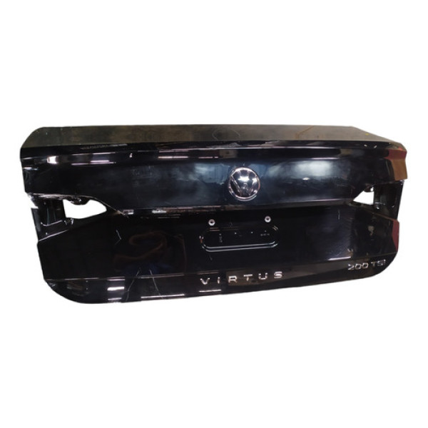 Tampa Traseira Volkswagen Virtus 2023/24 Obs Risco E Detalhe