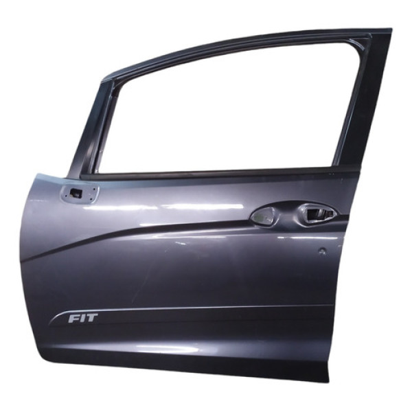 Porta Dianteira Esquerda New Fit  2015 A 2022 Obs Com Riscos