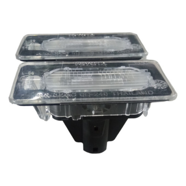Par De Luz De Placa Corolla 2.0 2020 A 2023 
