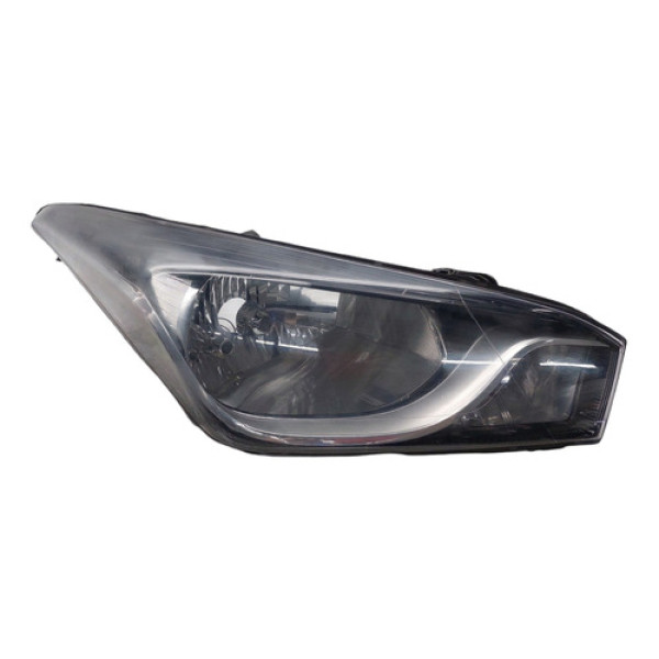 Farol Direito Hyundai Hb20 2012/2015 Máscara Negra 