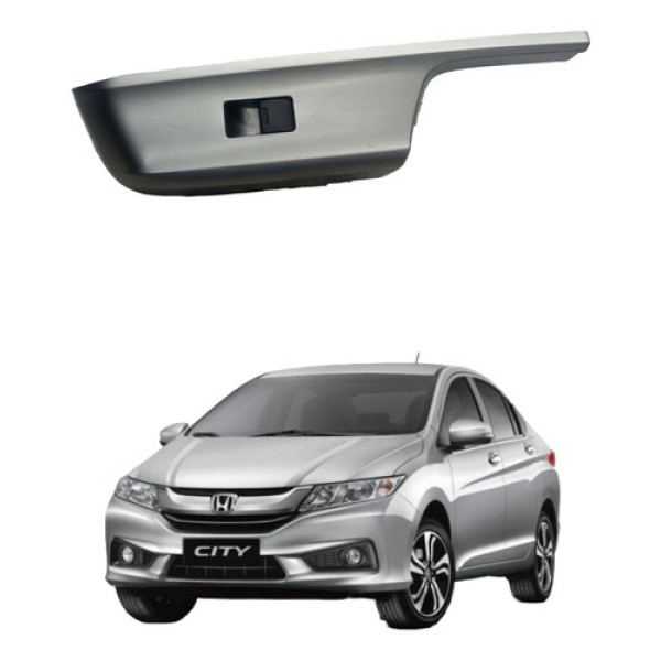 Botão Vidro Dianteiro Direito Honda City 2015 2016 2017