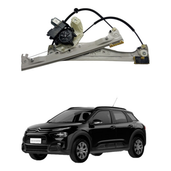 Maquina Vidro Dianteira Esquerda Citroen C4 Cactus 2021 22