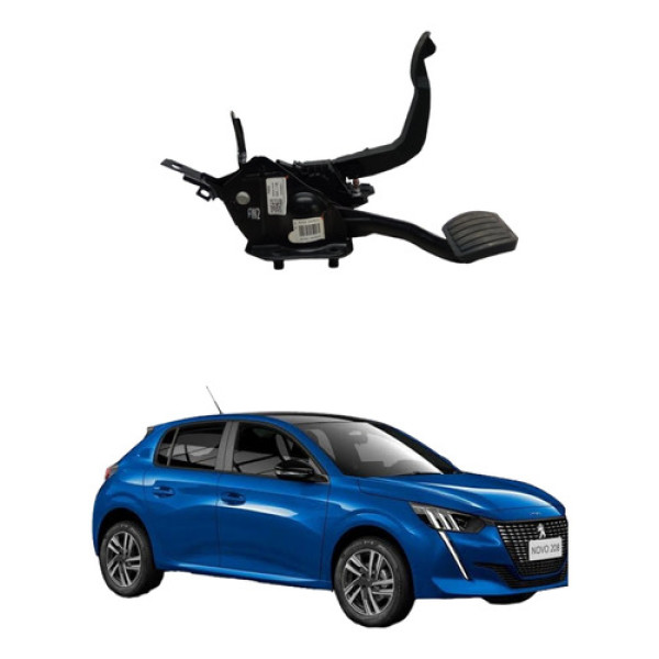 Pedaleira Acelerador Peugeot 208 2021 22 9837891880