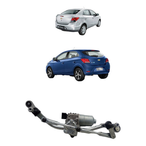 Motor Limpador Parabrisa Gm Onix Prisma 2014/2020 Original
