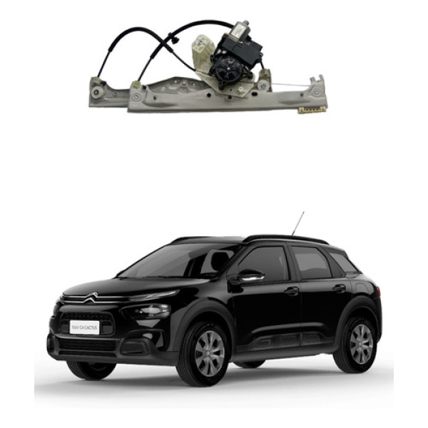 Máquina Vidro Dianteira Direita Citroen C4 Cactus 2021 22