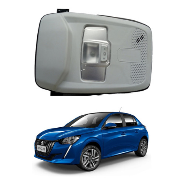 Luz Teto Cortesia Peugeot 208 2021 2022 Original 