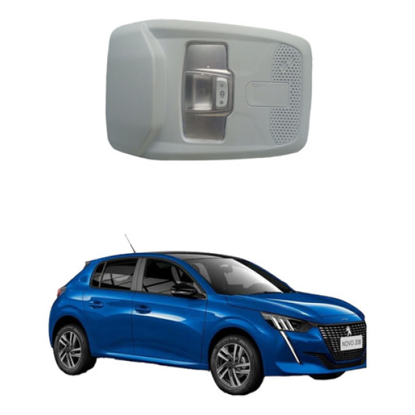 Luz Teto Cortesia Peugeot 208 2021 2022 Original 96754056