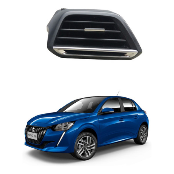 Difusor De Ar Esquerdo Peugeot 208 2021 2022 Original 