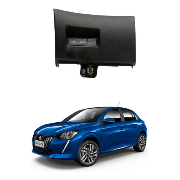 Moldura Botões Painel Peugeot 208 2021 2022 9834223580