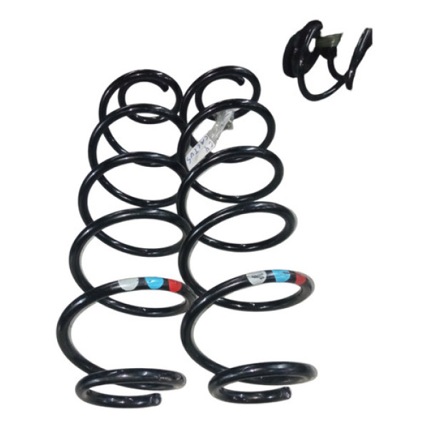 Par De Molas Traseira Citroen C4 Cactus 1.6 2020 / 2021