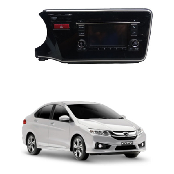 Som Multimídia Honda City Original 