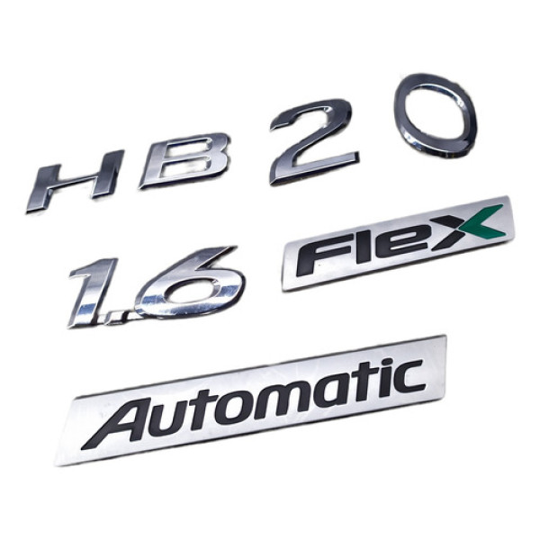 Emblema Nome Tampa Traseira  Hyundai Hb20 2014 A 2018