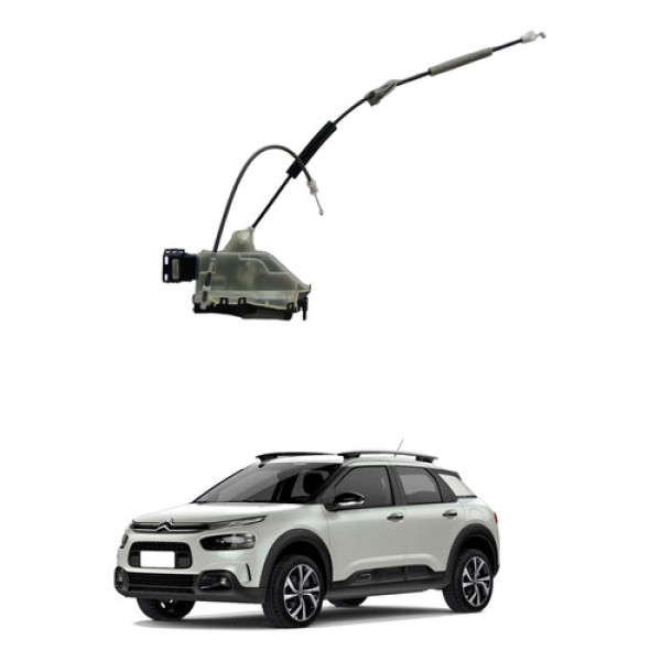 Fechadura Traseira Esquerda Citroen C4 Cactus 2021 